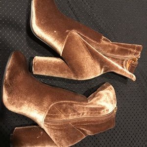 Brown Heeled Boots